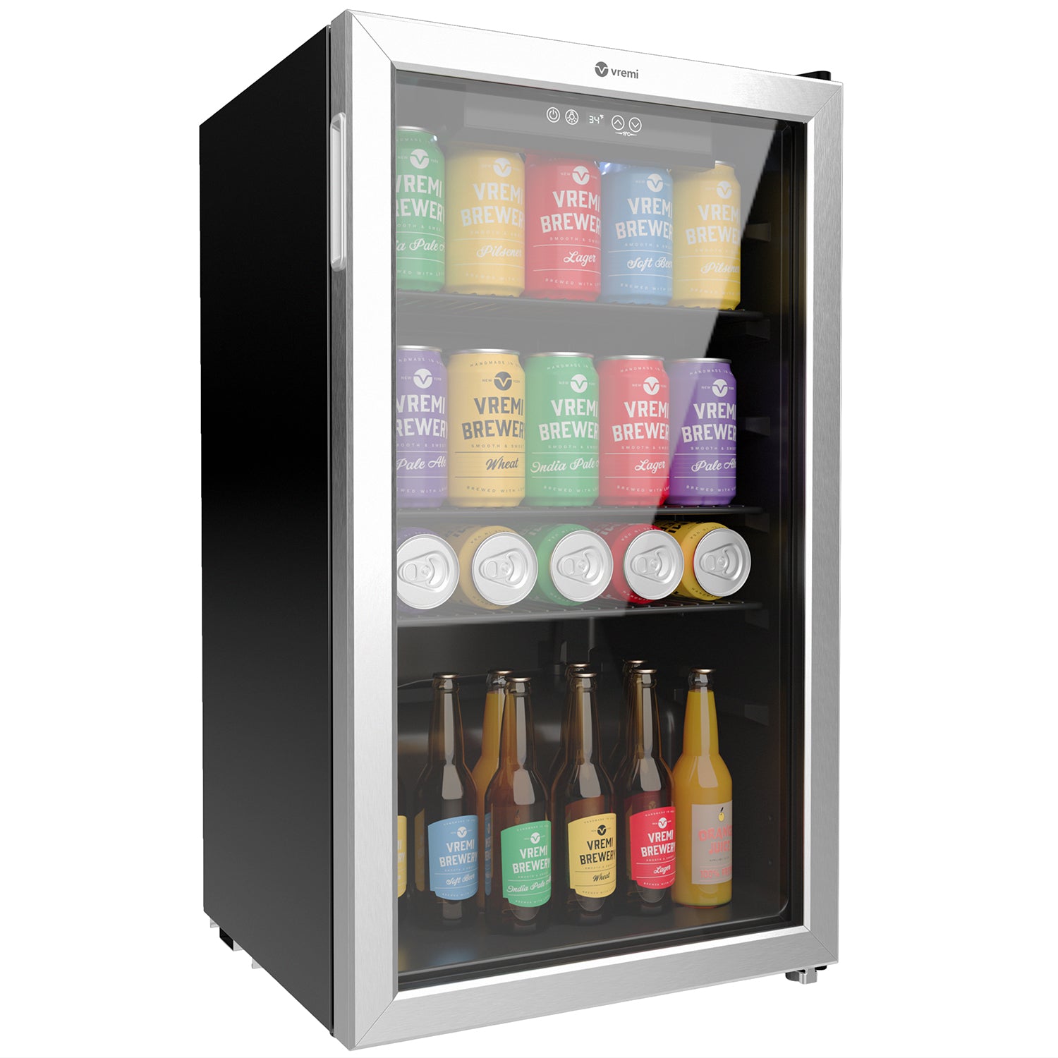 Glass Door Mini Bar Fridge